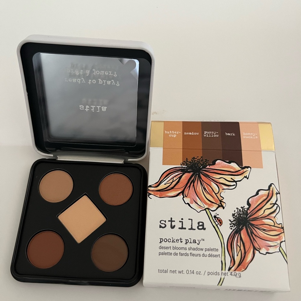 Stila Pocket Play Desert Blooms Eyeshadow Palette NEW NIB NWT